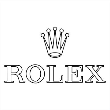 rolex logo text|rolex logo drawing.